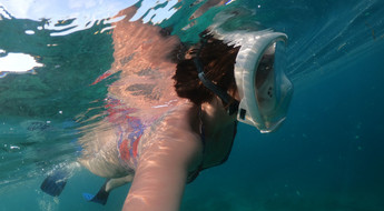 Snorkeling à Bali en famille