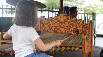 Découverte des arts balinais avec ses enfants