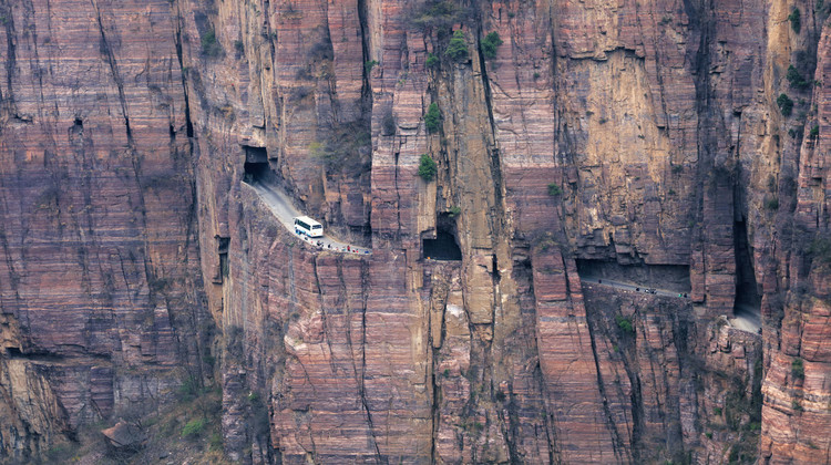 les tunnels de Guoliang en Chine