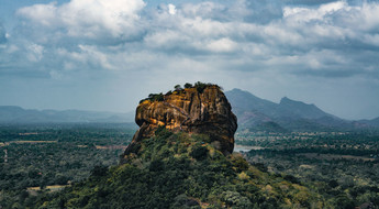 Le rocher du Lion à Sigiriya