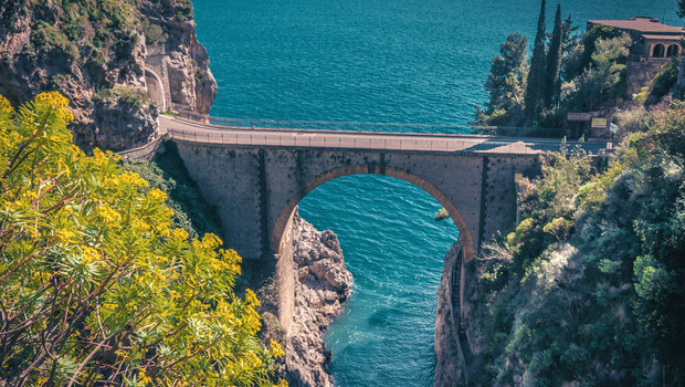 Amalfi Küste in Italien