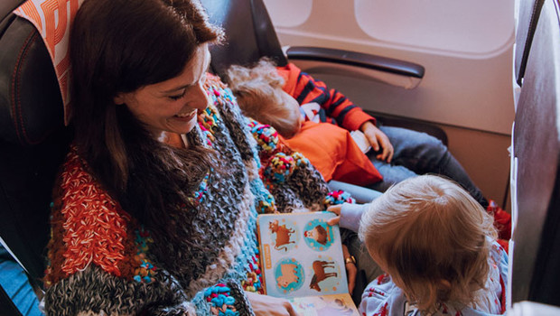 Activités pour les enfants en avion