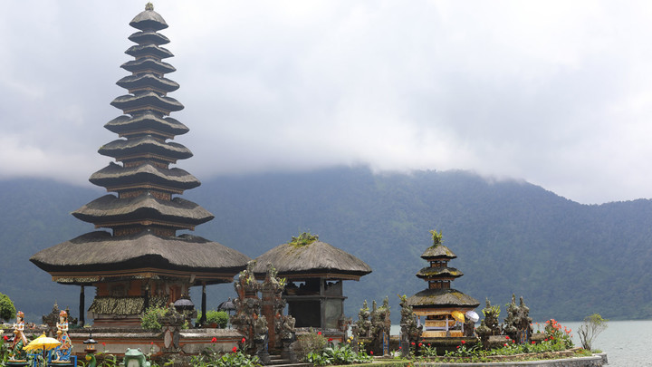 Temple Bratan à Bali à visiter en famille