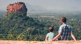 Rocher du lion au Sri Lanka - Idée destination Noel en famille