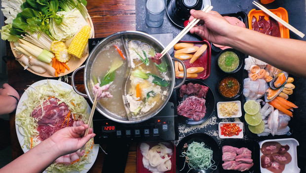 Fondue japonaise ou shabu-shabu