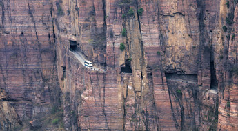 les tunnels de Guoliang en Chine