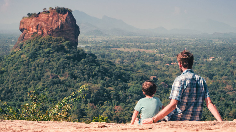 Rocher du lion au Sri Lanka - Idée destination Noel en famille
