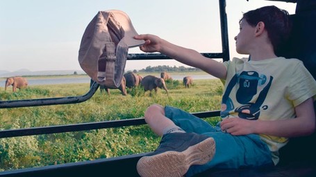 Safari éléphant au Sri Lanka en famille