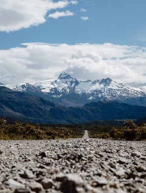 Road 7 in Patagonia in Chile
