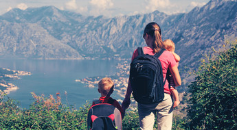 voyage randonnée avec des enfants