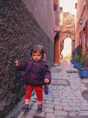 Maroc avec un enfant - Visite des villes