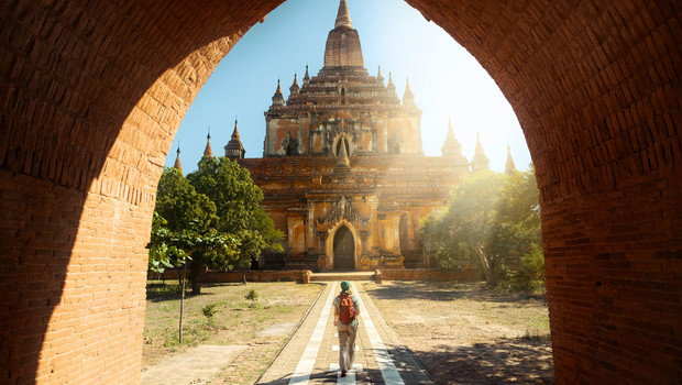 Découverte des temples birmans en voyage
