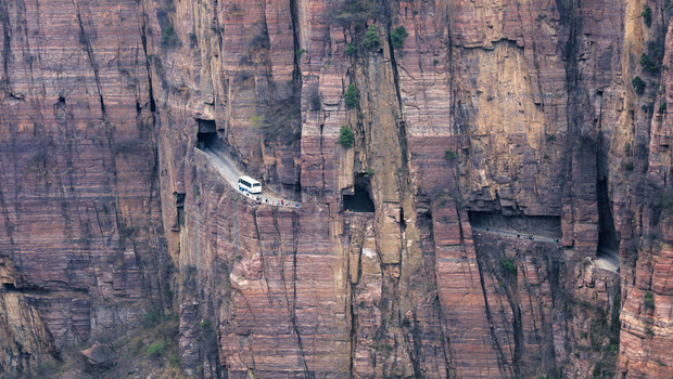 les tunnels de Guoliang en Chine
