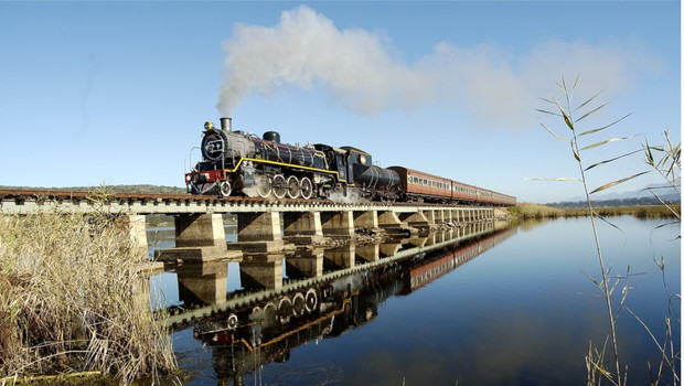 Le Rovos Rail en Afrique du Sud
