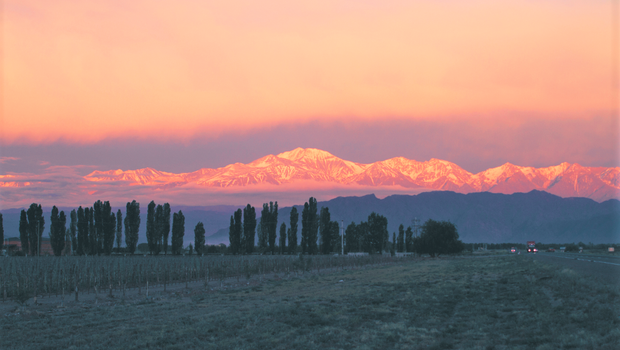Mendoza am Fuße der Anden