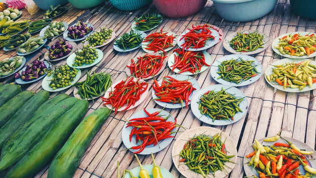 Markt in Thailand