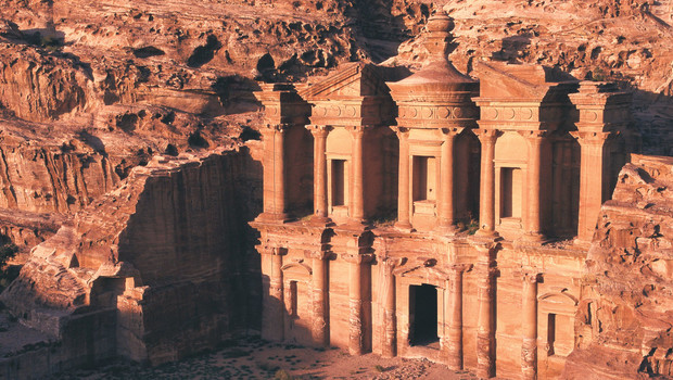 Le site de Pétra en Jordanie