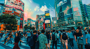 Carrefour à Shibuya, Tokyo