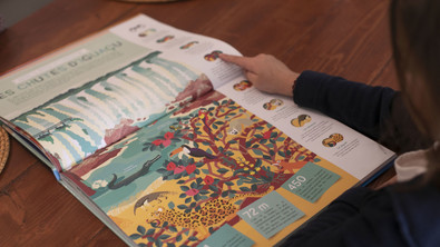 Livre illustré pour les enfants baroudeurs