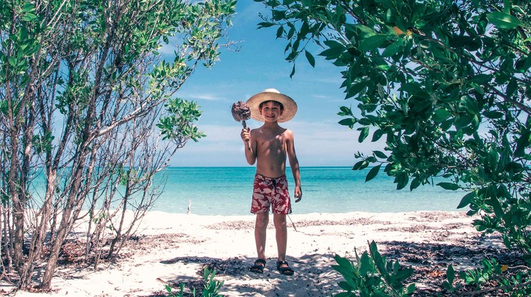 Sur les plages de Cuba avec ses enfants
