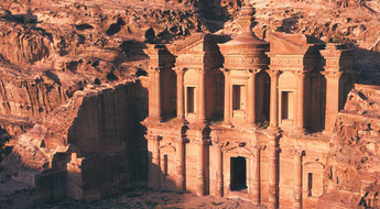 Le site de Pétra en Jordanie