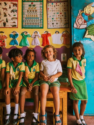 The Miljian Family in Sri Lanka