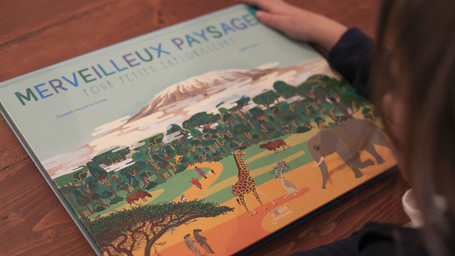 Livre de voyage illustré pour les enfants