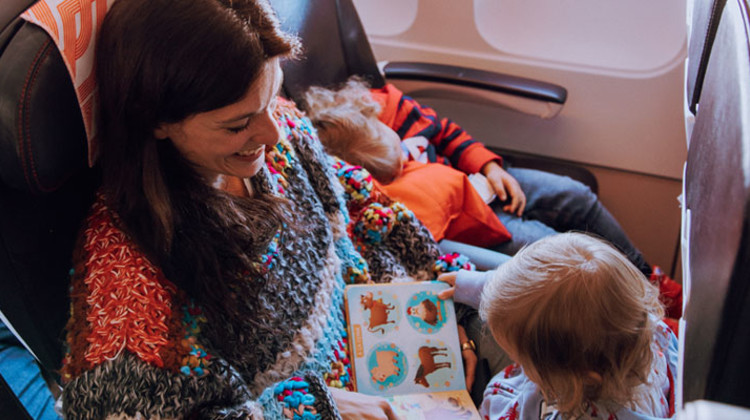 Activités pour les enfants en avion