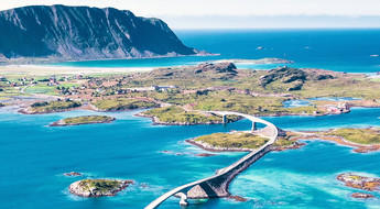 La route de l'Atlantique en Norvège