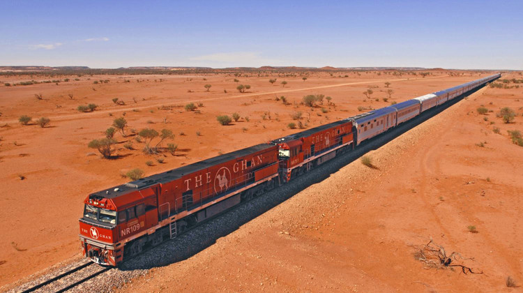 Le Ghan, train en Australie