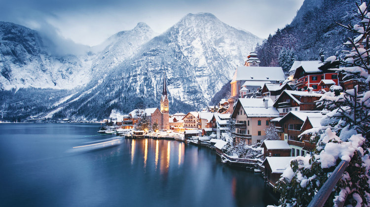 Hallstatt en Autriche