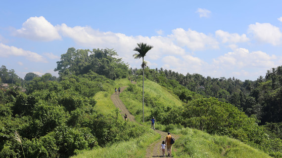 Découverte des chemins de randonnée à Bali avec ses enfants