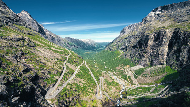 La route des Trolls en Norvège
