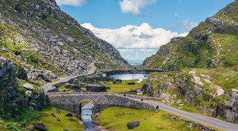 Gap of Dunloe im County Kerry in Irland