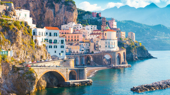 Die Amalfi-Küste in Italien