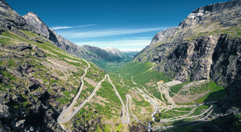 La route des Trolls en Norvège