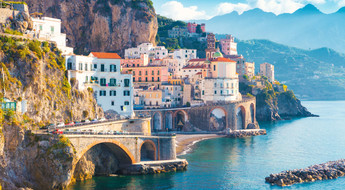 Die Amalfi-Küste in Italien