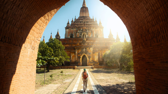 Découverte des temples birmans en voyage