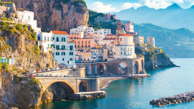 Die Amalfi-Küste in Italien