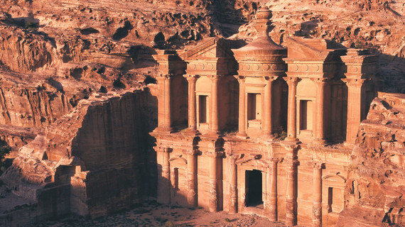 Le site de Pétra en Jordanie
