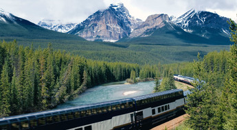 Rocky Mountaineer train, Canada.