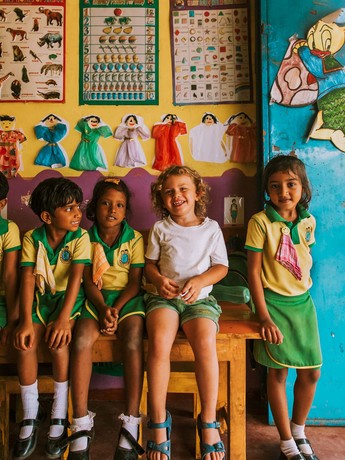 The Miljian Family in Sri Lanka
