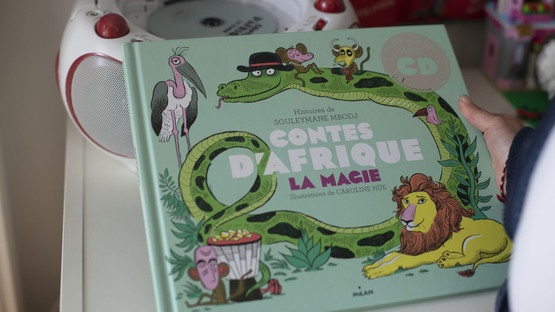 Contes d'Afrique livre audio pour les enfants