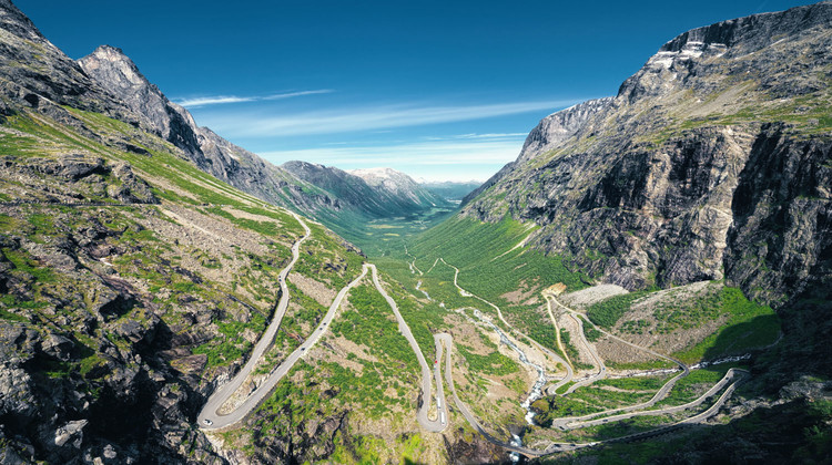 La route des Trolls en Norvège