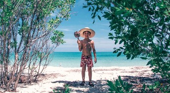 Sur les plages de Cuba avec ses enfants