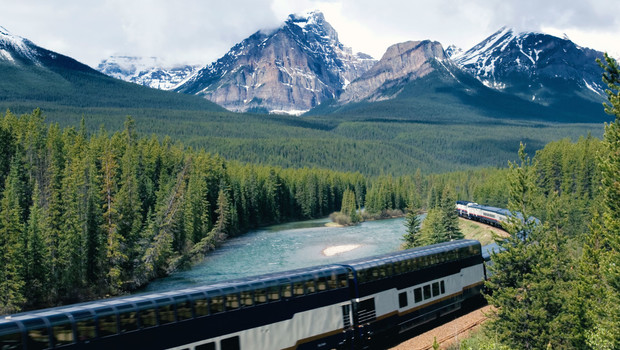 Rocky Mountaineer train, Canada.